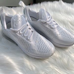 Nike Airmax all white size 5.5 Y
